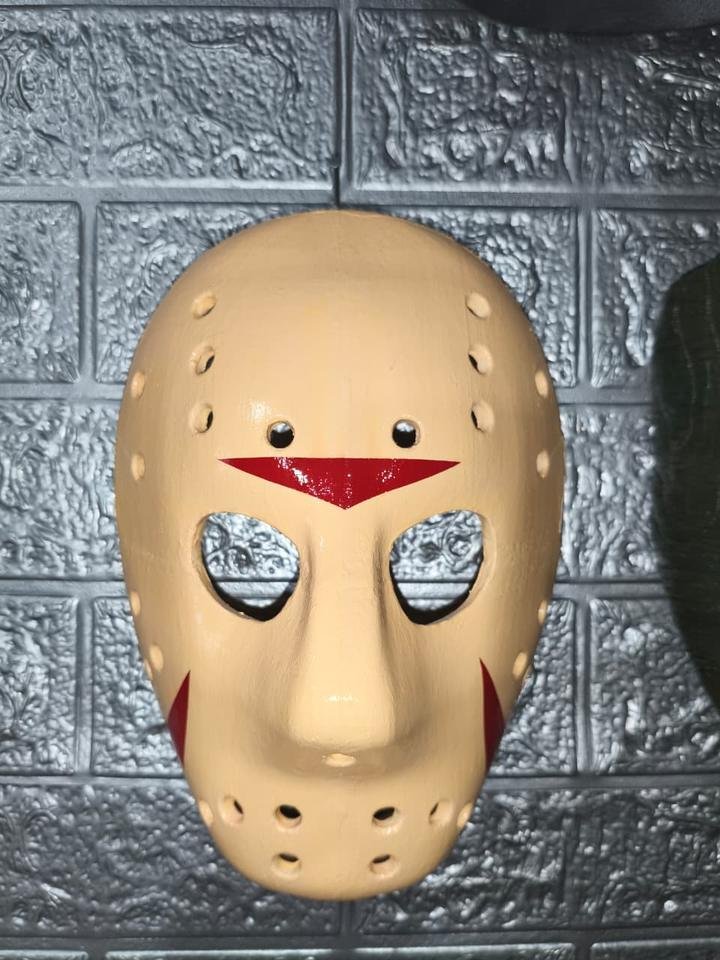 Máscara de hóquei de Jason Voorhees, peça de parede
